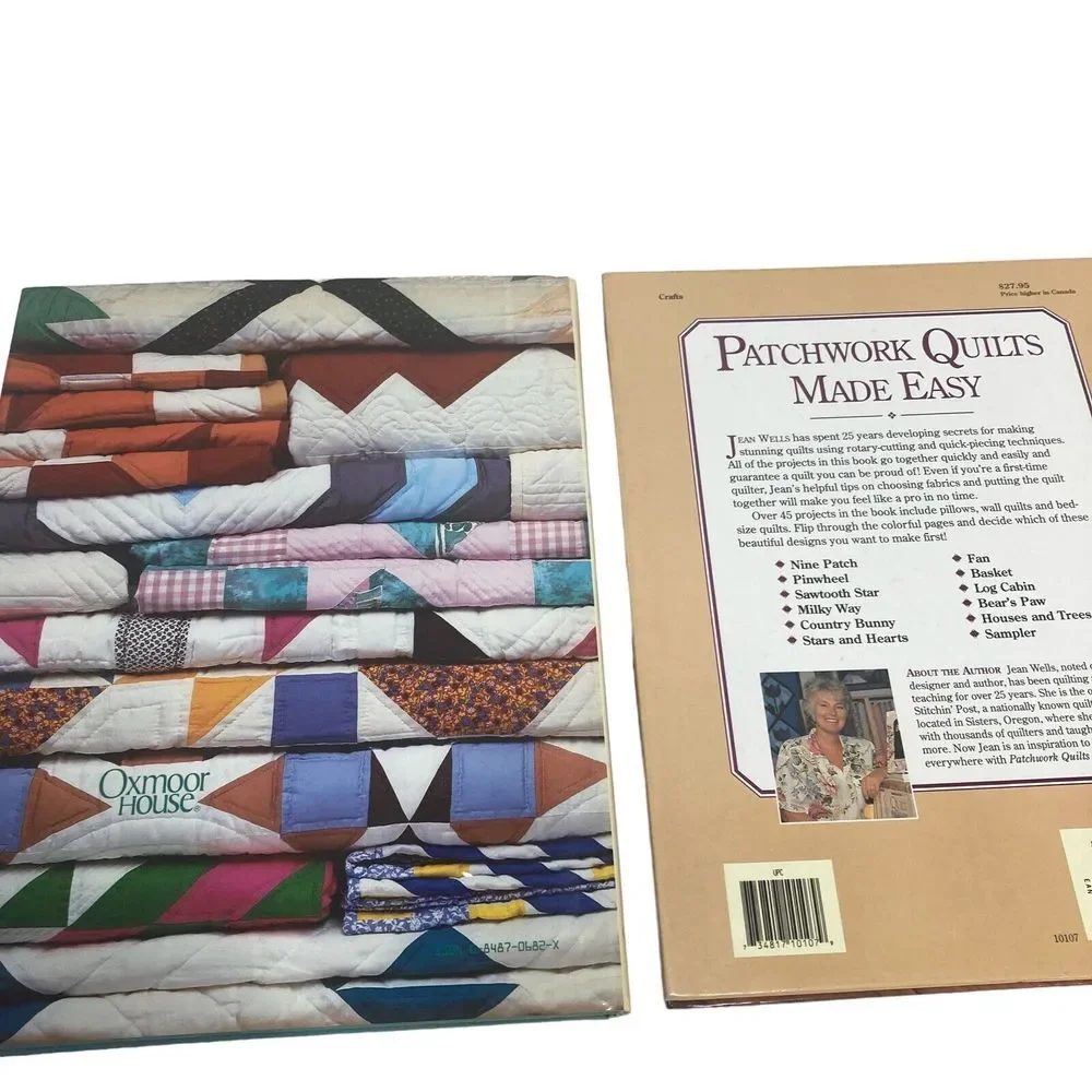 Lot of 4 Quilting books American Patchwork Country Design in Patchwork Made Easy